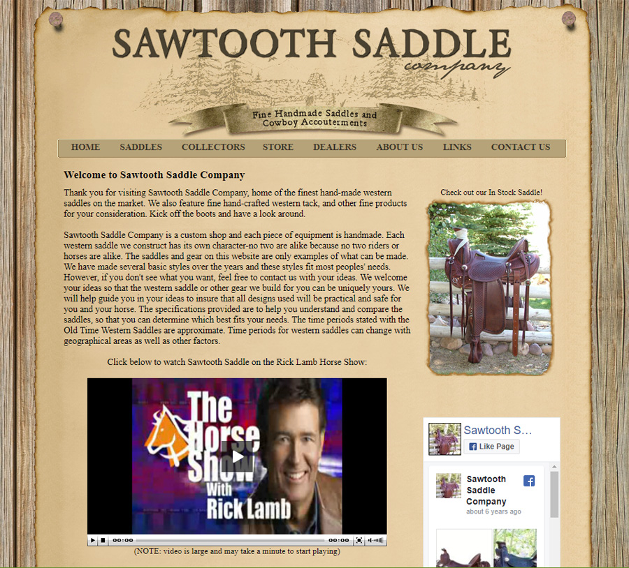 Sawtooth Saddle